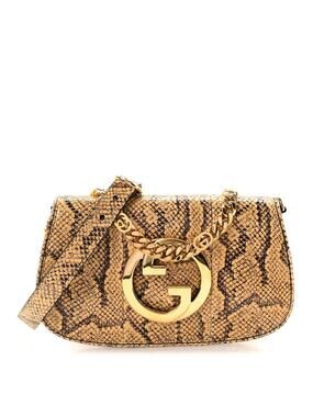 Gucci Roxy Snakeskin Blondie Chain #300392G90B